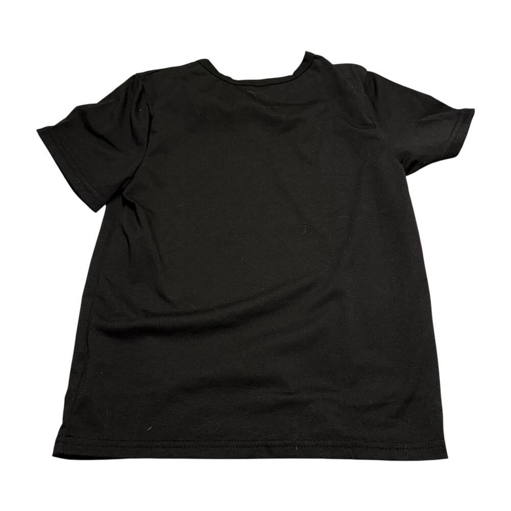 Girls Black Sassy Just Like My Mama Graphic Tee Size 7 8 - Picture 5 of 7